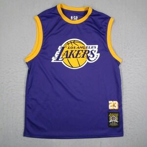 Ultra Game NBA Los Angeles Lakers LeBron James 23 Sleeveless Shirt Mens Large